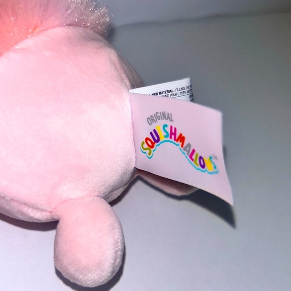 CAPARINNE 🐾 Pink Big Foot Squishmallow Clip Original Squishmallows ☆》NWT《☆ - Picture 5 of 6